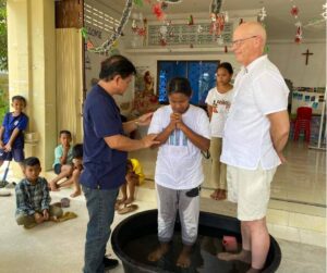Baptisms in Ray of Hope - Cambodia