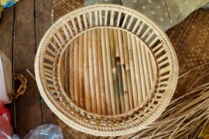 A basket made by Srey Na